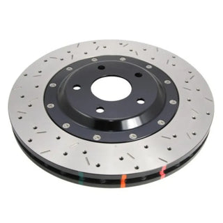 DBA 5000 Series 2-Piece Drilled & Slotted Front Brake Rotor w/ M6 Nuts: Dodge Challenger (2015-23)