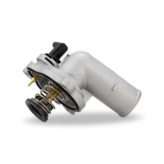 Mishimoto Low-Temp Thermostat w/ Aluminum Housing: Jeep Wrangler / Gladiator (2018-2026) - 82C