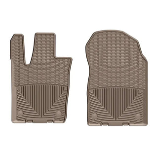 WeatherTech Front Rubber Mats (FRONT): Jeep Grand Cherokee / Dodge Durango (11-26) - Tan