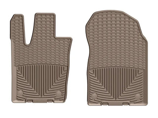 WeatherTech Front Rubber Mats (FRONT): Jeep Grand Cherokee / Dodge Durango (11-26) - Tan