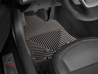 WeatherTech Front Rubber Mats (FRONT): Jeep Grand Cherokee / Dodge Durango (11-26) - Cocoa