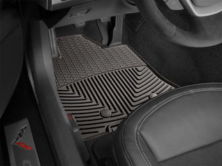 WeatherTech Front Rubber Mats (FRONT): Jeep Grand Cherokee / Dodge Durango (11-26) - Cocoa