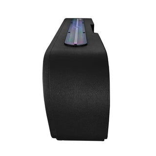 DS18 Underseat Subwoofer Box w/ 4x8in Subs & LED Lights: Jeep Wrangler / Gladiator (18-26) - Black