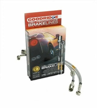 Goodridge Stainless Steel Extended Brake Line Kit (REAR): Fits Most Dodge Durango Models (1998-2003)