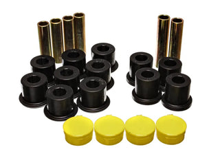 Energy Suspension Perf Poly Rear Leaf Spring Bushing Set: Dodge Durango (98-03) - Black
