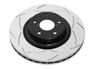 DBA T2 Slotted 4x4 Survival Series Front Rotor: Dodge Challenger (08-14)