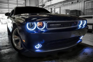 ORACLE Lighting Dynamic ColorSHIFT Head & Fog Halo Kit (COMBO): Dodge Challenger (08-14)