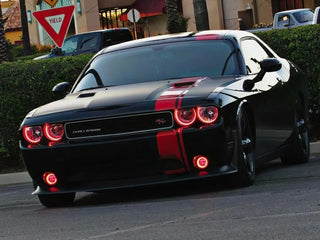 ORACLE Lighting Dynamic ColorSHIFT Head & Fog Halo Kit (COMBO): Dodge Challenger (08-14)