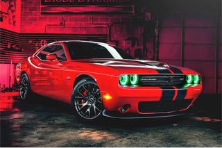 Diode Dynamics RGBW DRL LED Boards: Dodge Challenger (2015-2023)