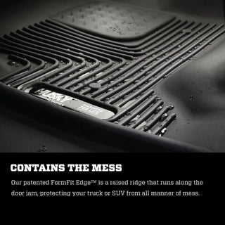 Husky Liners X-Act Contour 2nd Seat Floor Liner: Dodge Challenger (2015-2023) - Black