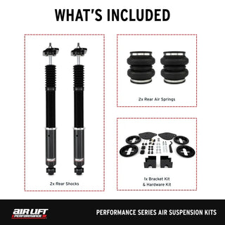 Air Lift Perf Rear Air Suspension Kit (REAR): Dodge Charger / Challenger / Chrysler 300 (11-23)