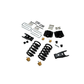 Belltech Lowering Kit 3" F 4" R drop W/O Shocks: Dodge Ram 3500 (V10 & Diesel) 1994 - 2002