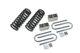 Belltech Lowering Kit 3" F 4" R drop W/O Shocks: Dodge Ram 3500 (V10 & Diesel) 1994 - 2002