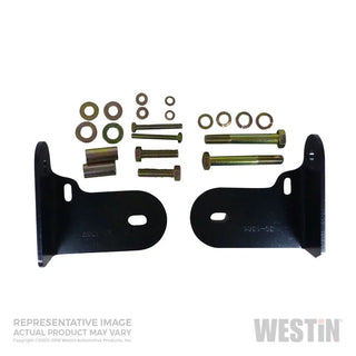 Westin Safari Light Bar Mount Kit - Black: Fits Most Dodge Dakota / Durango Models (1997-2026)