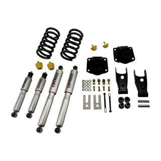 Belltech Lowering Kit 3" F 4" R drop With SP Shocks: Dodge Ram 2500 (V10 & Diesel) 1994 - 2002