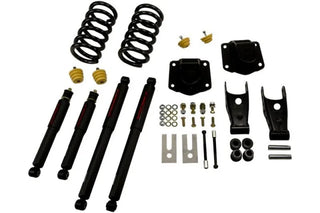 Belltech Lowering Kit 3" F 4" R drop With ND Shocks: Dodge Ram 2500 (V10 & Diesel) 1994 - 2002