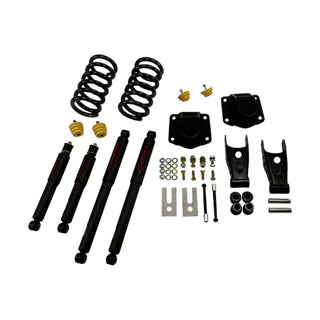 Belltech Lowering Kit 3" F 4" R drop With ND Shocks: Dodge Ram 2500 (V10 & Diesel) 1994 - 2002