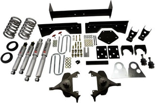 Belltech Lowering Kit 4" Or 5" F 6" Or 7" R drop With SP Shocks: Dodge Ram V8 (Extended Cab Auto Trans) 1994 - 1999