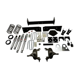 Belltech Lowering Kit 4" Or 5" F 6" Or 7" R drop With SP Shocks: Dodge Ram V8 (Extended Cab Auto Trans) 1994 - 1999