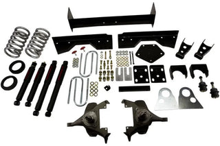 Belltech Lowering Kit 4" Or 5" F 6" Or 7" R drop With ND Shocks: Dodge Ram V8 (Extended Cab Auto Trans) 1994 - 1999
