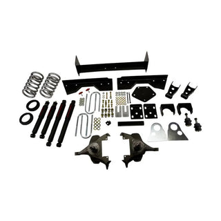 Belltech Lowering Kit 4" Or 5" F 6" Or 7" R drop With ND Shocks: Dodge Ram V8 (Extended Cab Auto Trans) 1994 - 1999