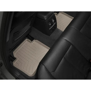 WeatherTech Rear FloorLiner (2nd Row, Tan): Fits Most Dodge Durango Models (2011-2026)