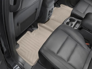 WeatherTech Rear FloorLiner (2nd Row, Tan): Fits Most Dodge Durango Models (2011-2026)