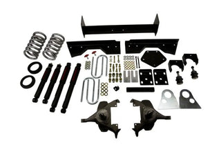Belltech Lowering Kit 4" Or 5" F 6" R drop With ND Shocks: Dodge Ram V8 (Extended Cab Auto Trans) 1994 - 1999