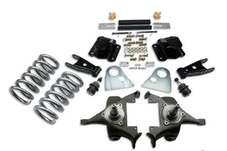 Belltech Lowering Kit 3" F 4" R drop W/O Shocks: Dodge Ram V8 (Extended Cab Auto Trans) 1994 - 1999