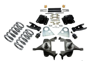 Belltech Lowering Kit 3" F 4" R drop W/O Shocks: Dodge Ram V8 (Extended Cab Auto Trans) 1994 - 1999