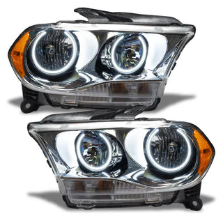 ORACLE Lighting SMD Halo Halogen Headlights (CHROME): Dodge Durango 2011-2013 - White