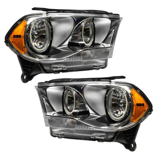 ORACLE Lighting SMD Halo Halogen Headlights (CHROME): Dodge Durango 2011-2013 - White