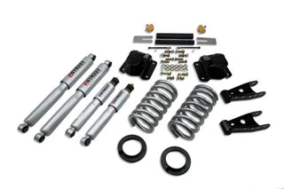 Belltech Lowering Kit 2" Or 3" F 4" R drop With SP Shocks: Dodge Ram V8 (Extended Cab Auto Trans) 1994 - 1999