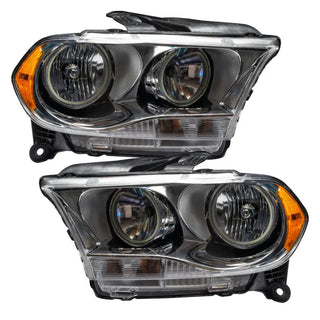 ORACLE Lighting SMD Halo Halogen Headlights (CHROME): Dodge Durango 2011-2013 - White