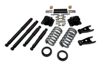 Belltech Lowering Kit 2" Or 3" F 4" R drop With ND Shocks: Dodge Ram V8 (Extended Cab Auto Trans) 1994 - 1999