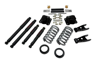 Belltech Lowering Kit 2" Or 3" F 4" R drop With ND Shocks: Dodge Ram V8 (Extended Cab Auto Trans) 1994 - 1999