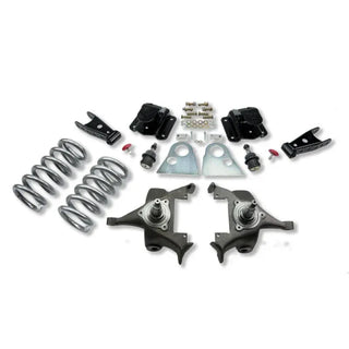 Belltech Lowering Kit 2" F 4" R drop With SP Shocks: Dodge Ram V8 (Extended Cab Auto Trans) 1994 - 1999