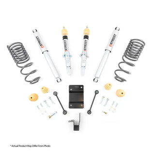 Belltech Lowering Kit 2" F 4" R drop With SP Shocks: Dodge Ram V8 (Extended Cab Auto Trans) 1994 - 1999