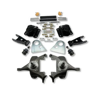 Belltech Lowering Kit 2" F 4" R drop W/O Shocks: Dodge Ram V8 (Extended Cab Auto Trans) 1994 - 1999