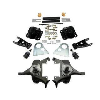 Belltech Lowering Kit 2" F 4" R drop W/O Shocks: Dodge Ram V8 (Extended Cab Auto Trans) 1994 - 1999