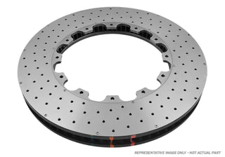 DBA 5000 Series Drilled Front Brake Rotor w/ NAS Nuts: Dodge Durango 2011-2026