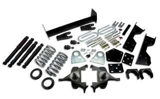 Belltech Lowering Kit 4" or 5" F 6" or 7" R drop With ND Shocks: Dodge Ram V8 (Regular Cab Auto Trans) 1994 - 1999
