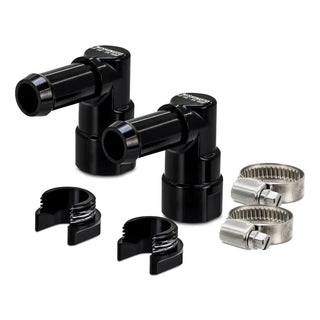 Mishimoto CNC Aluminum Heater Supply and Return Hose Fitting Set: Dodge Durango (2011-2026)