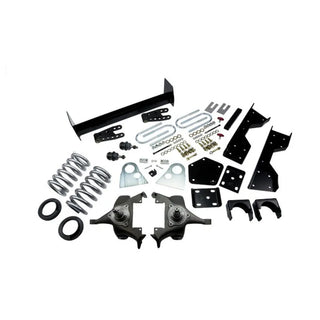 Belltech Lowering Kit 4" or 5" F 6" or 7" R drop W/O Shocks: Dodge Ram V8 (Regular Cab Auto Trans) 1994 - 1999