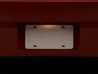 Raxiom Axial Series LED License Plate Lamp: Dodge Challenger 2008-2014