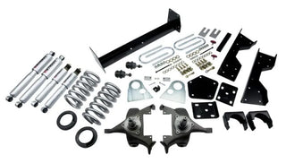Belltech Lowering Kit 4" or 5" F 6" R drop With SP Shocks: Dodge Ram V8 (Regular Cab Auto Trans) 1994 - 1999