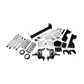 Belltech Lowering Kit 4" or 5" F 6" R drop With SP Shocks: Dodge Ram V8 (Regular Cab Auto Trans) 1994 - 1999