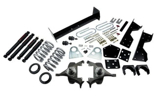 Belltech Lowering Kit 4" or 5" F 6" R drop With ND Shocks: Dodge Ram V8 (Regular Cab Auto Trans) 1994 - 1999