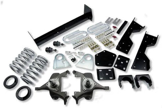 Belltech Lowering Kit 4" or 5" F 6" R drop W/O Shocks: Dodge Ram V8 (Regular Cab Auto Trans) 1994 - 1999