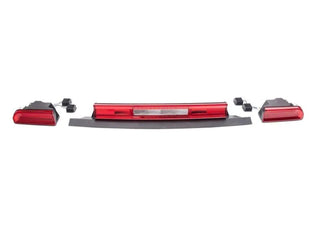 Raxiom LED Tail Lights Chrome Housing Red/Clear Lens: Dodge Challenger 2008-2014
